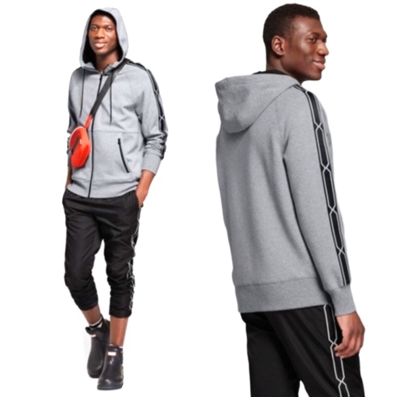 Hunter for Target Men's Chain Trim Full Zip Hoodie - Picture 1 of 8